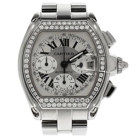 cartier roadster diamond bezel replica|cartier roadster watches 2023.